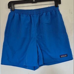 Patagonia Azure Blue Casual Shorts